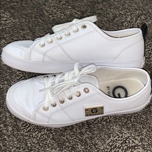 G by Guess white sneakers